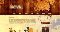 Desktop Screenshot of ceskamedovina.cz